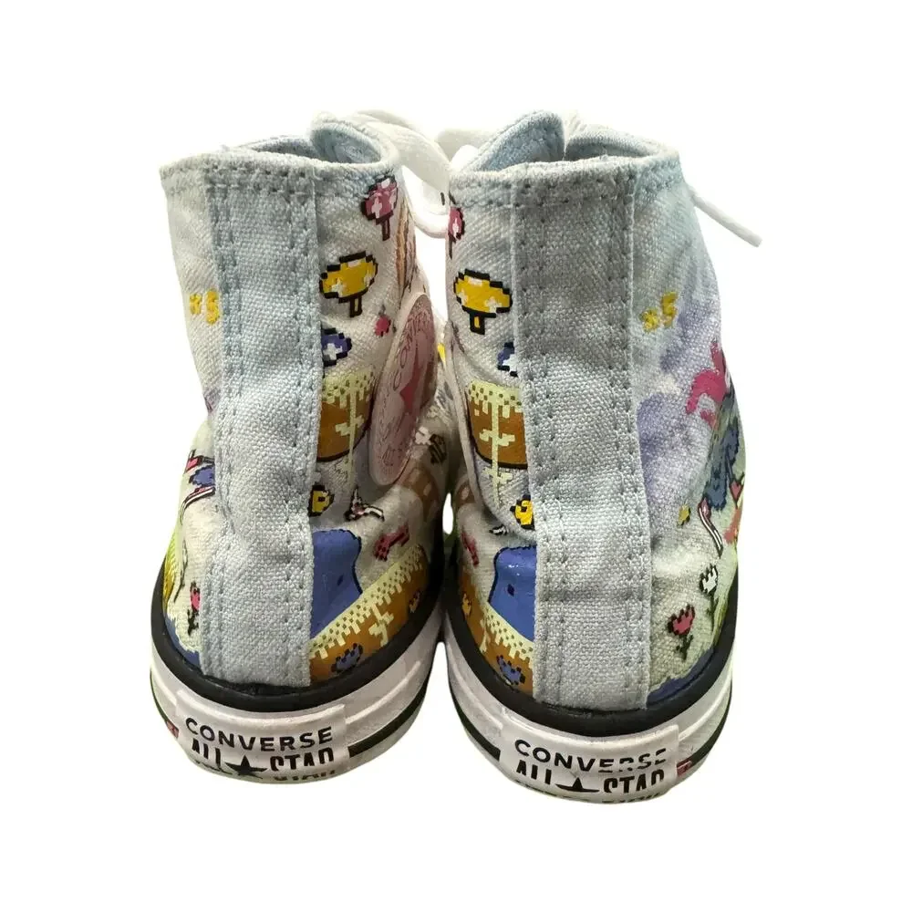 Converse Chuck Taylor All Star Hi Pixel Print Kids US 2 Sneakers